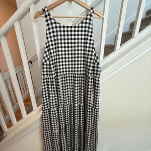 TORRID- Maxi Washable Gauze Halter Tiered Dress